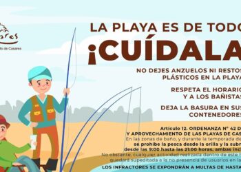 Casares lanza una campaña de concienciación para los pescadores