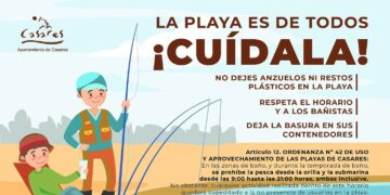 Casares lanza una campaña de concienciación para los pescadores
