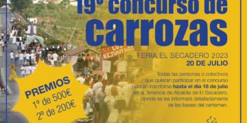 La Tenencia de Alcaldía de Secadero convoca el 19º Concurso de Carrozas