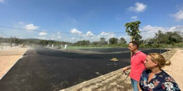 Las obras del complejo deportivo de Secadero avanzan a buen ritmo