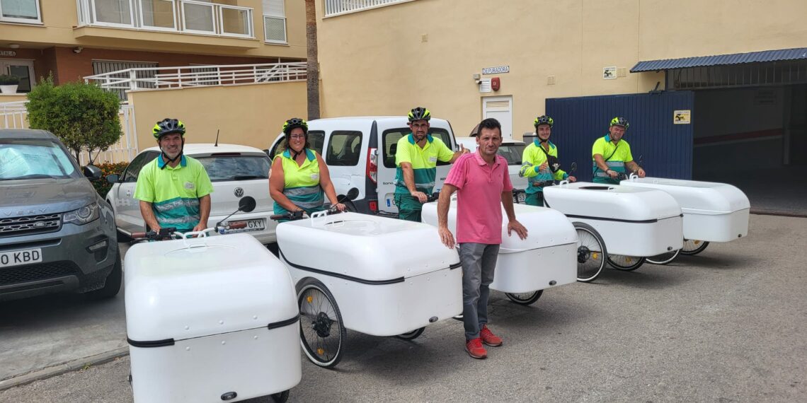 Estas bicicletas eléctricas empezarán a usarse para la limpieza de Manilva