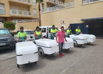 Estas bicicletas eléctricas empezarán a usarse para la limpieza de Manilva