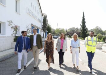 Muñoz subraya la voluntad de la Junta de afrontar la sequía con obras como la de la desaladora