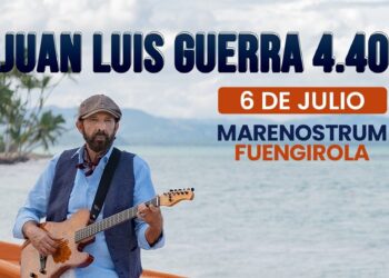 El cantante Juan Luis Guerra llega el jueves al Marenostrum Fuengirola