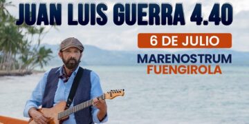 El cantante Juan Luis Guerra llega el jueves al Marenostrum Fuengirola