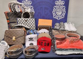 Veinte detenidos tras intervenir más de 2.700 efectos falsificados en un mercadillo de Marbella