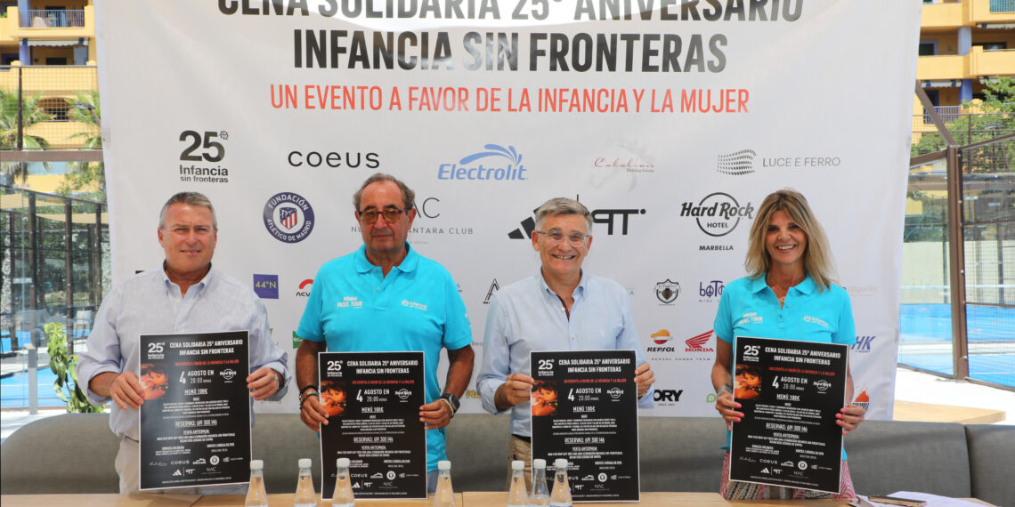 San Pedro acoge el VIII Torneo de Pádel con motivo del 25 aniversario de Infancia Sin Fronteras