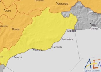 Se activa la alerta amarilla en la Costa del Sol con temperaturas de 38 grados