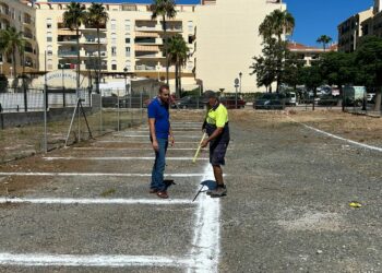 Ya están disponibles los nuevos aparcamientos en Sabinillas