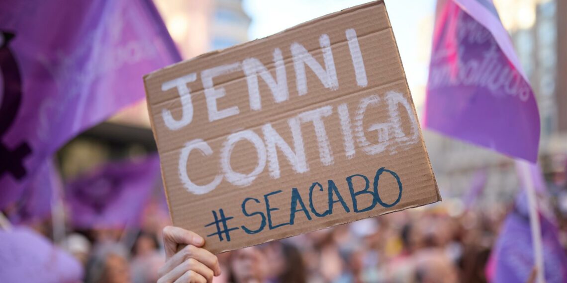 Estudiantes feministas se manifiestan este viernes en Málaga contra Rubiales