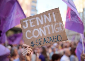 Estudiantes feministas se manifiestan este viernes en Málaga contra Rubiales