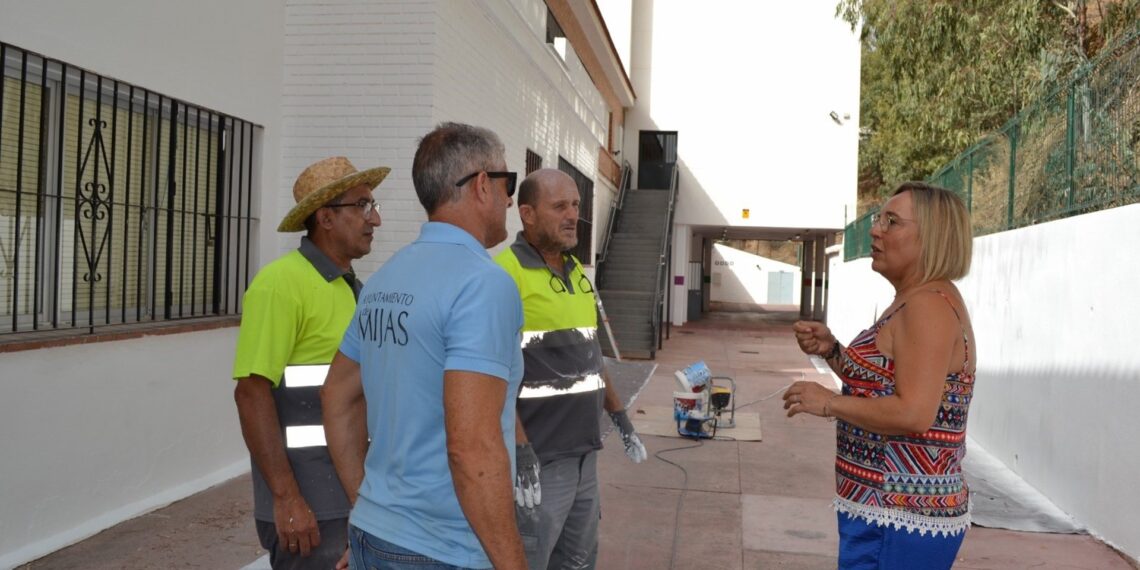 Los trabajos de mantenimiento de los colegios se encuentran en su recta final de cara al inicio del curso