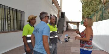 Los trabajos de mantenimiento de los colegios se encuentran en su recta final de cara al inicio del curso