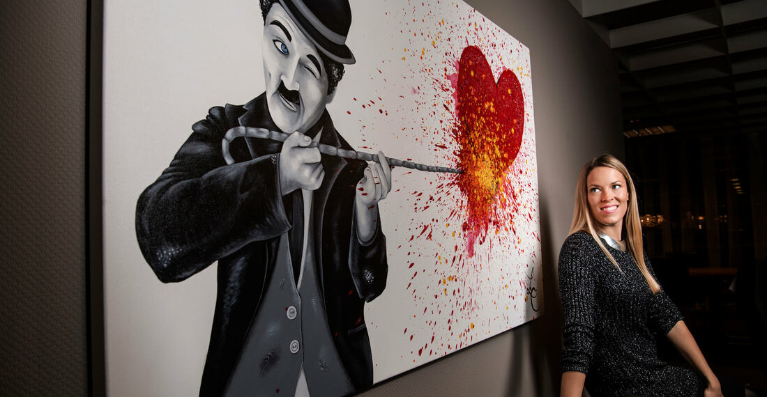 La Casa de las Tejerinas acoge la exposición pictórica de Laura Chaplin hasta el 13 de septiembre