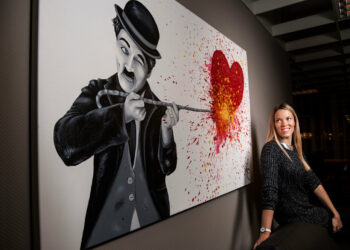 La Casa de las Tejerinas acoge la exposición pictórica de Laura Chaplin hasta el 13 de septiembre