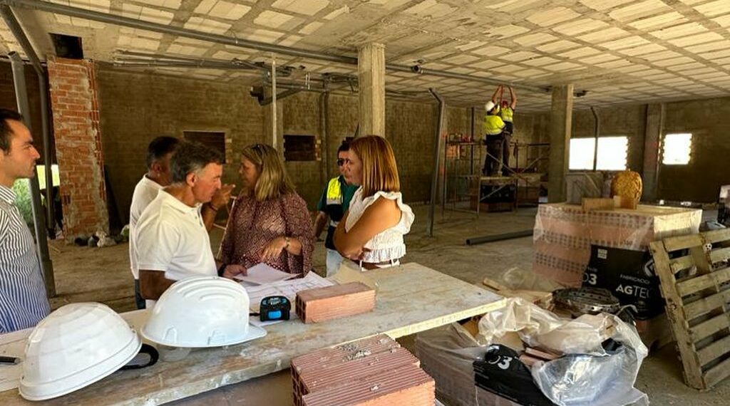 Avanzan las obras de la guardería de Casares Costa