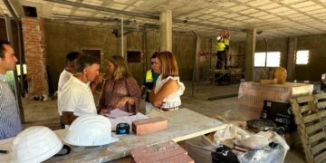 Avanzan las obras de la guardería de Casares Costa