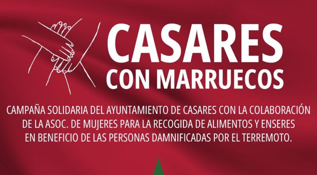 Casares pone en marcha una campaña de solidaridad con Marruecos