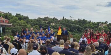 La Zagaleta acogió la ceremonia de apertura de la PING Junior Solheim Cup