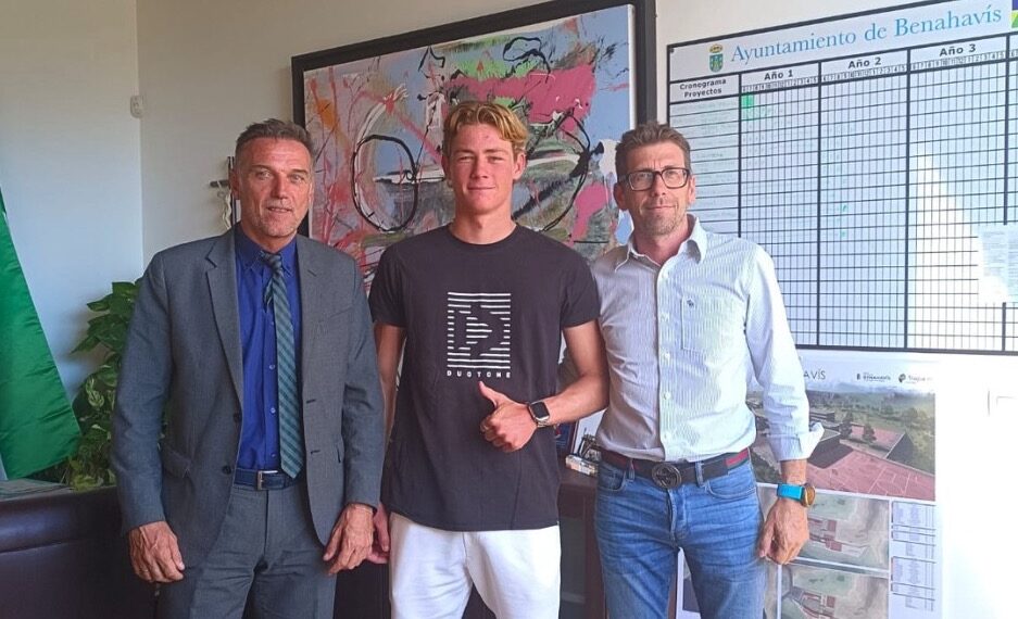 Keanu Merten, vecino de Benahavís, vencedor del Campeonato de España de Strapless Freestyle