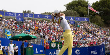 Carlota Ciganda lidera la reacción europea en el apasionante inicio de la Solheim Cup