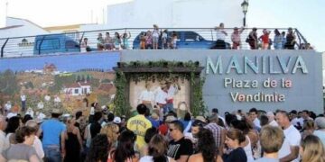 Todo listo para la fiesta de la Vendimia de Manilva