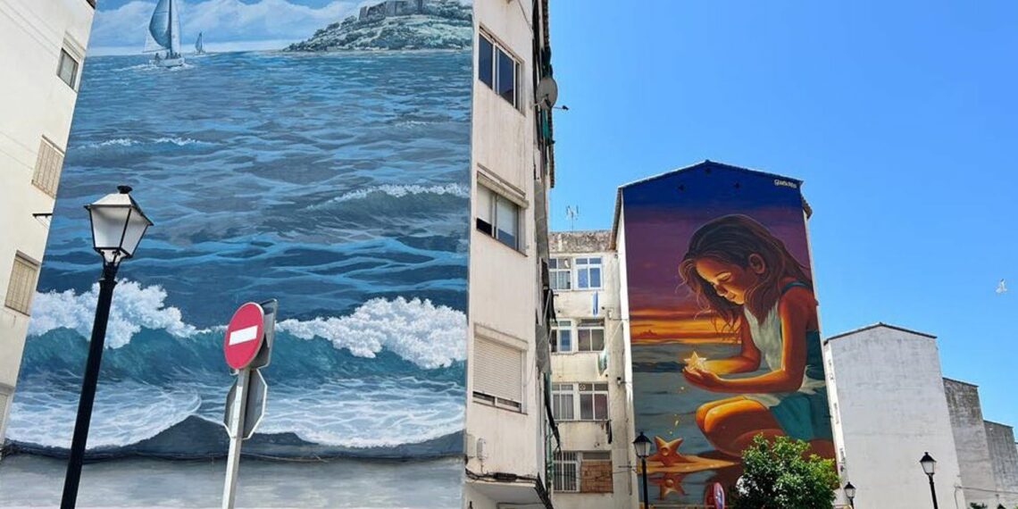 Tres artistas urbanos con proyección internacional crearán nuevos murales en Fuengirola la próxima semana