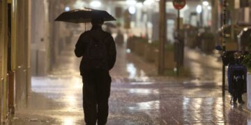Activado el aviso amarillo por lluvias y tormentas este viernes en las ocho provincias andaluzas