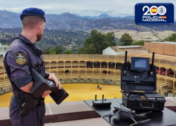 Neutralizan tres drones que sobrevolaban sin autorización varios espacios de Ronda durante las fiestas