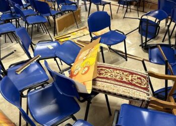 Un individuo destroza una iglesia de Málaga al grito de «Dios no existe» y amenaza de muerte al párroco