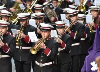 Músicos denuncian una agresión con gas pimienta en una procesión en Málaga