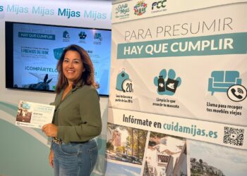 Mijas ‘presume’ de ciudad en su nueva campaña de limpieza