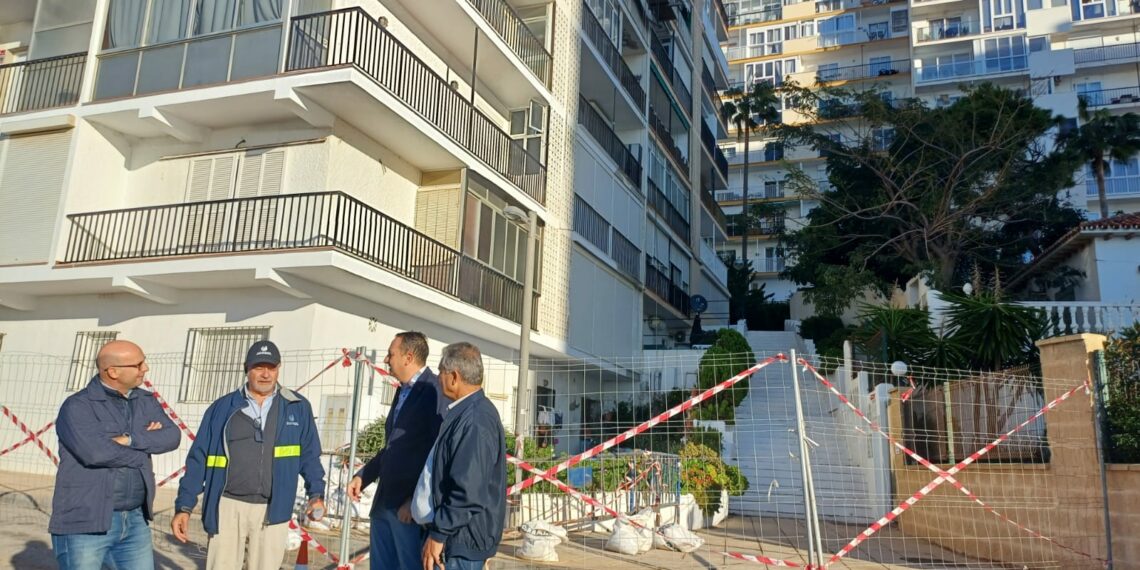 Comienzan las obras de saneamiento de calle Alhamar de Mijas