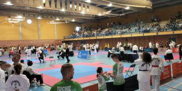 El I Campeonato Promoción Taekwon-Do ITF Estepona 2023 congregó a 300 competidores de distintos puntos de Andalucía