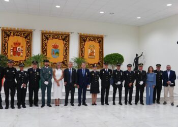 García Urbano destaca el «determinante papel» que la Policía desarrolla en el nuevo modelo de ciudad