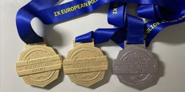 Sergio Cruz consigue tres medallas para Benalmádena en el European Police & Fire Games