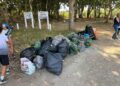 451 kilos de basura recogidos en el Descansadero del río Padrón