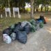 451 kilos de basura recogidos en el Descansadero del río Padrón