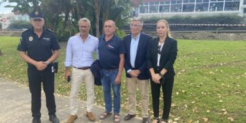 El Ayuntamiento de Marbella inicia las obras de una nueva fase de la videovigilancia en San Pedro