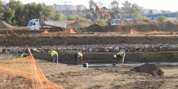 Los trabajos del Gran Parque de Mijas alcanzan el 15% de ejecución