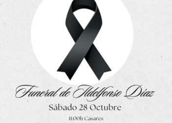 El casareño, Ildefonso Díaz, será enterrado este sábado a las 11:00 horas