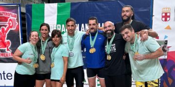 Ocho medallas en el Campeonato de Andalucía Máster de Halterofilia