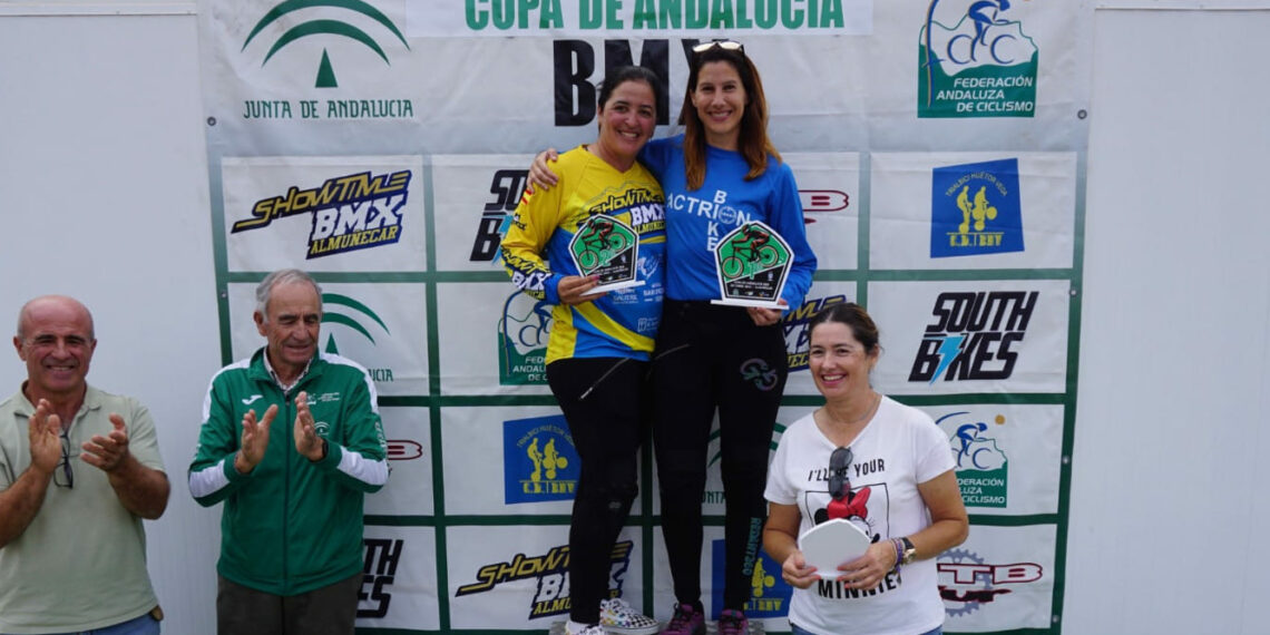 Carmen Martín, campeona de la Copa de Andalucía de BMX