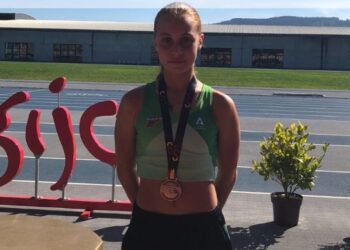 La casareña Daira Mª García Navas, bronce en el Campeonato de España de Atletismo sub-16