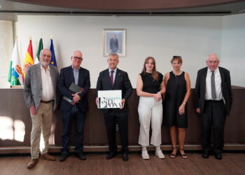 García Urbano recibe al comité de The Academy of Urbanism que evalúa Estepona como Ciudad Europea del Año 2023