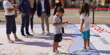 Benalmádena estrena el mapa gigante interactivo más grande de España