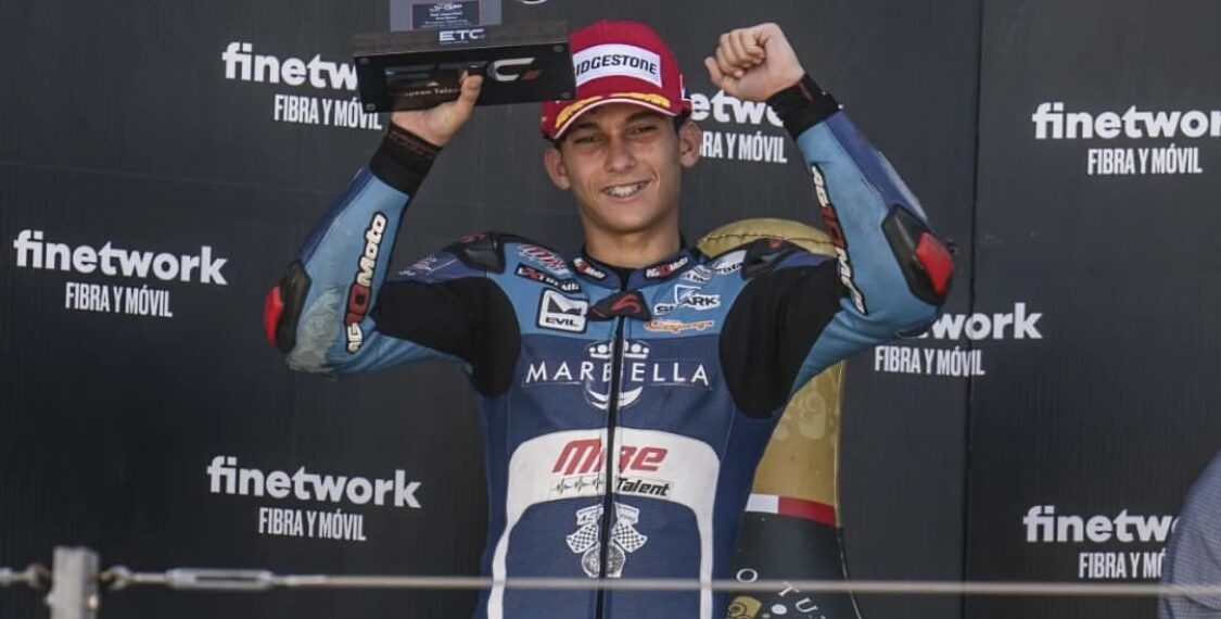 Jesús Ríos se posiciona sexto en la European Talent Cup