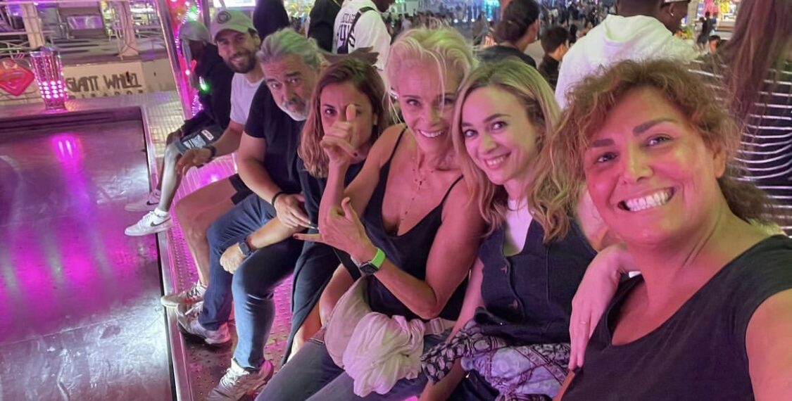 Las actrices Belén Rueda y Marta Hazas se dejan ver por la Feria de San Pedro