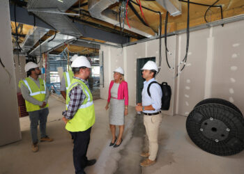 El centro de salud de la avenida Ricardo Soriano se encuentra al 70 por ciento de su ejecución