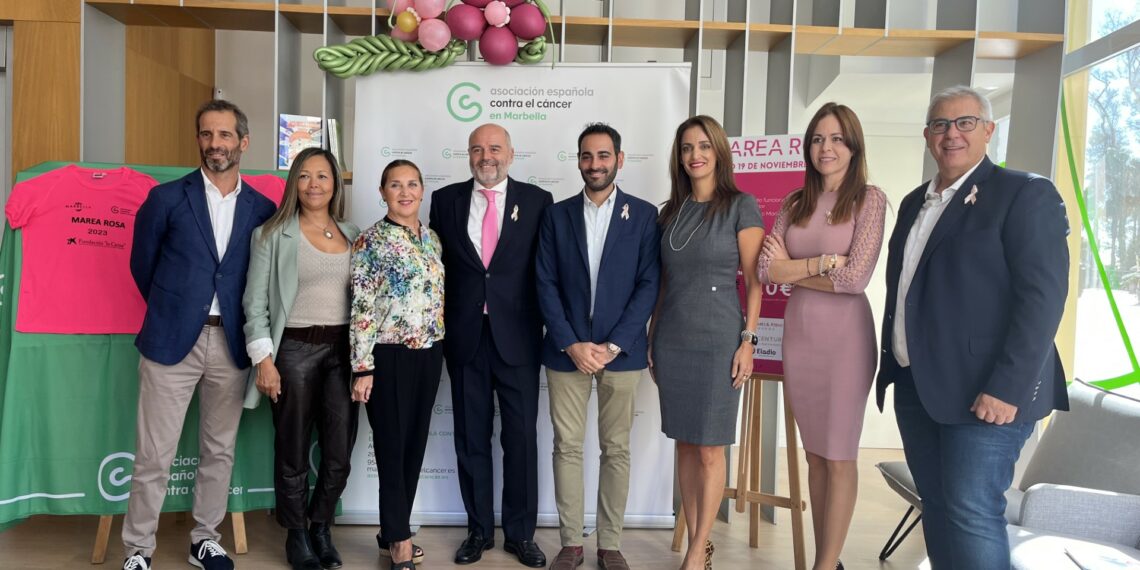 La ‘Marea Rosa’ de la Asociación Española Contra el Cáncer recorrerá Marbella el próximo 19 de noviembre